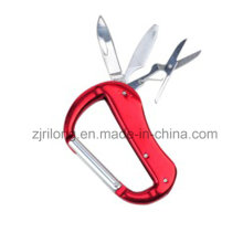 Aluminum Climbing Carabiner Hook Gear Multi-Functional Tool